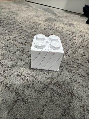 3d printed Lego block fidget toy